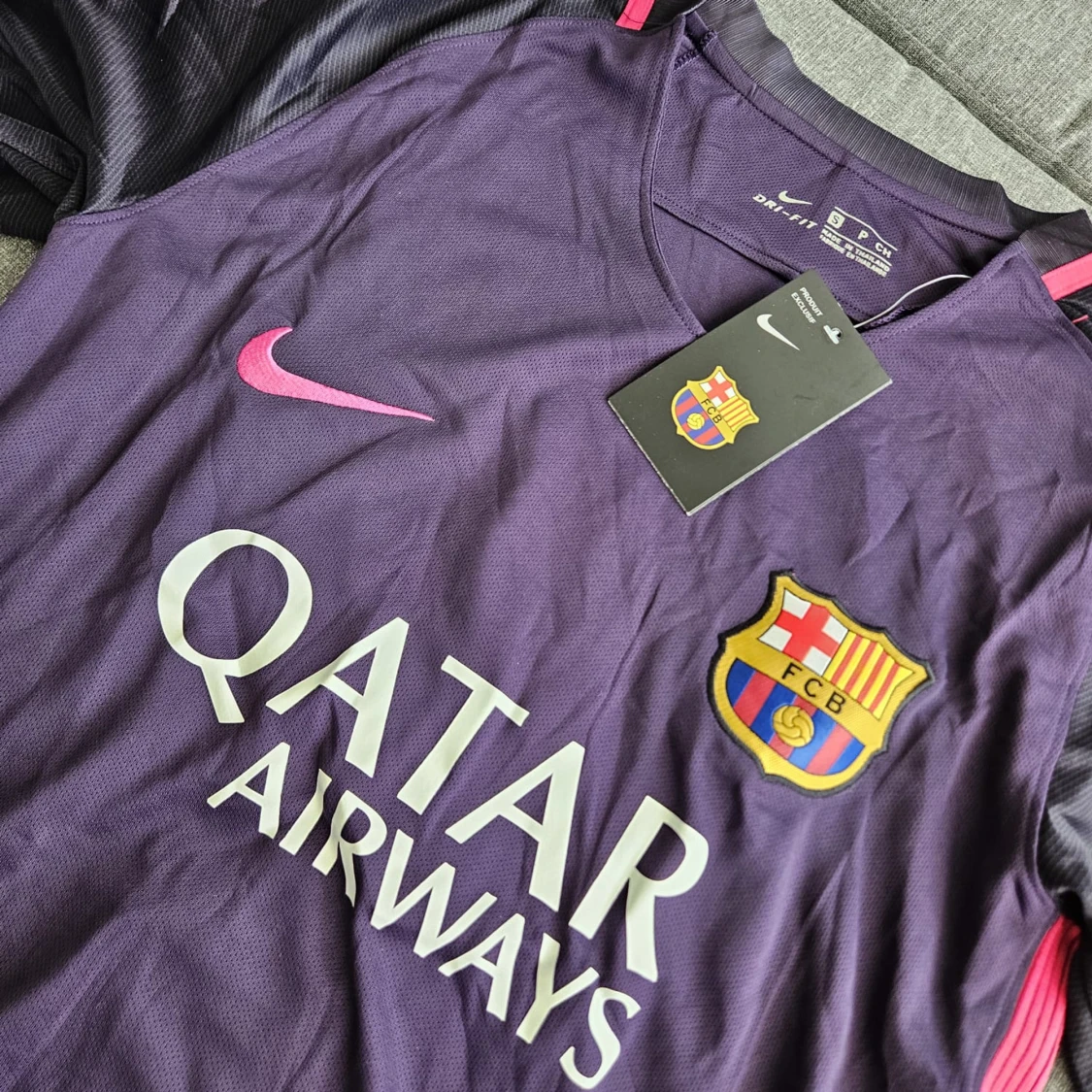 Barça lila matchtröja Nike Lamine Yamal - 1