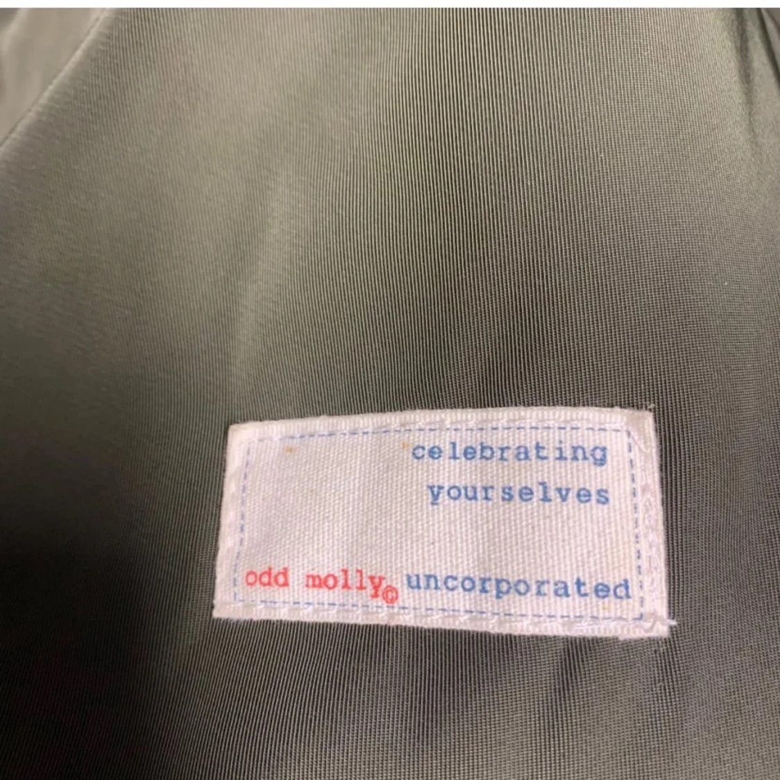 Grön parkajacka Odd Molly med volang - 4