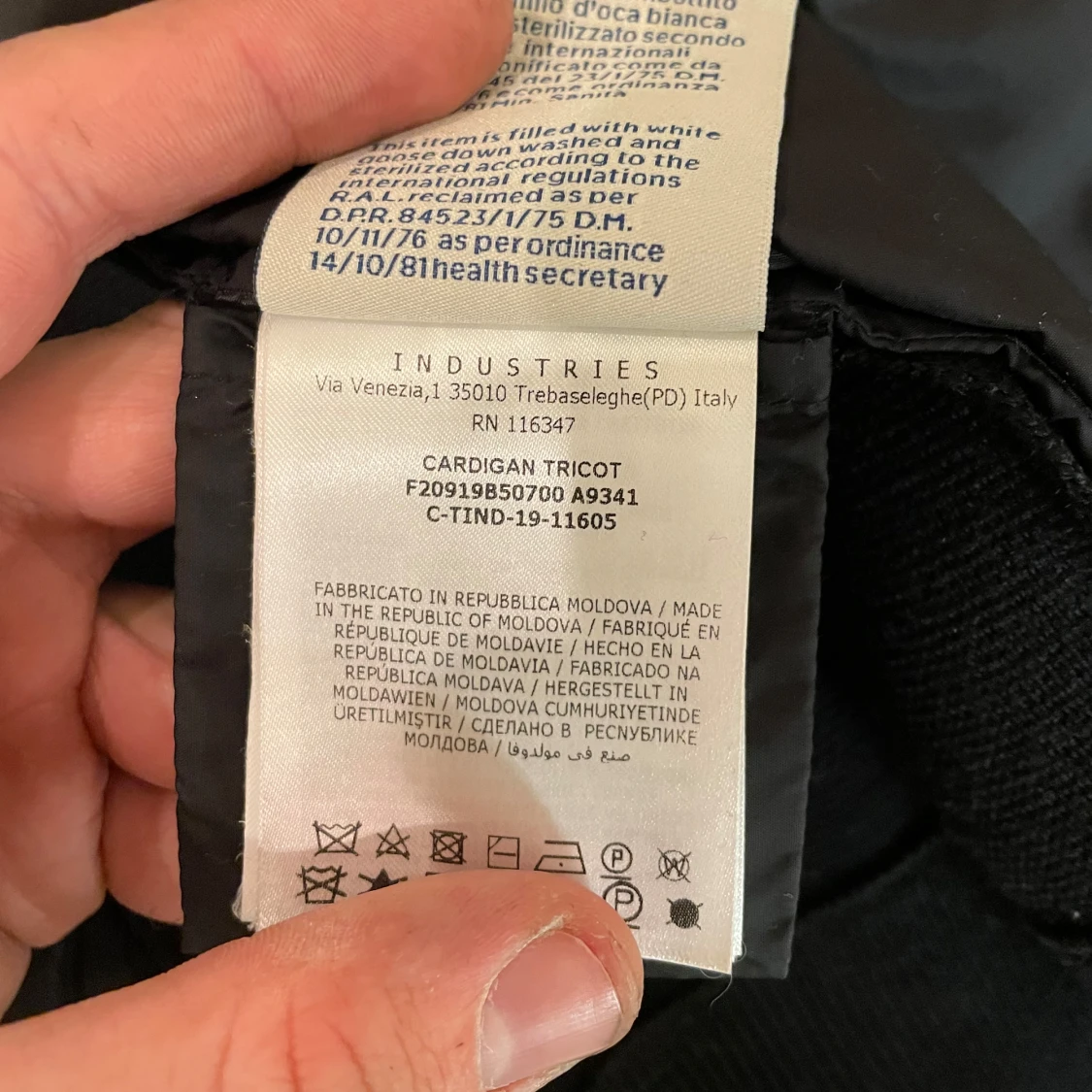 Svart cardigan jacka från Moncler - 3