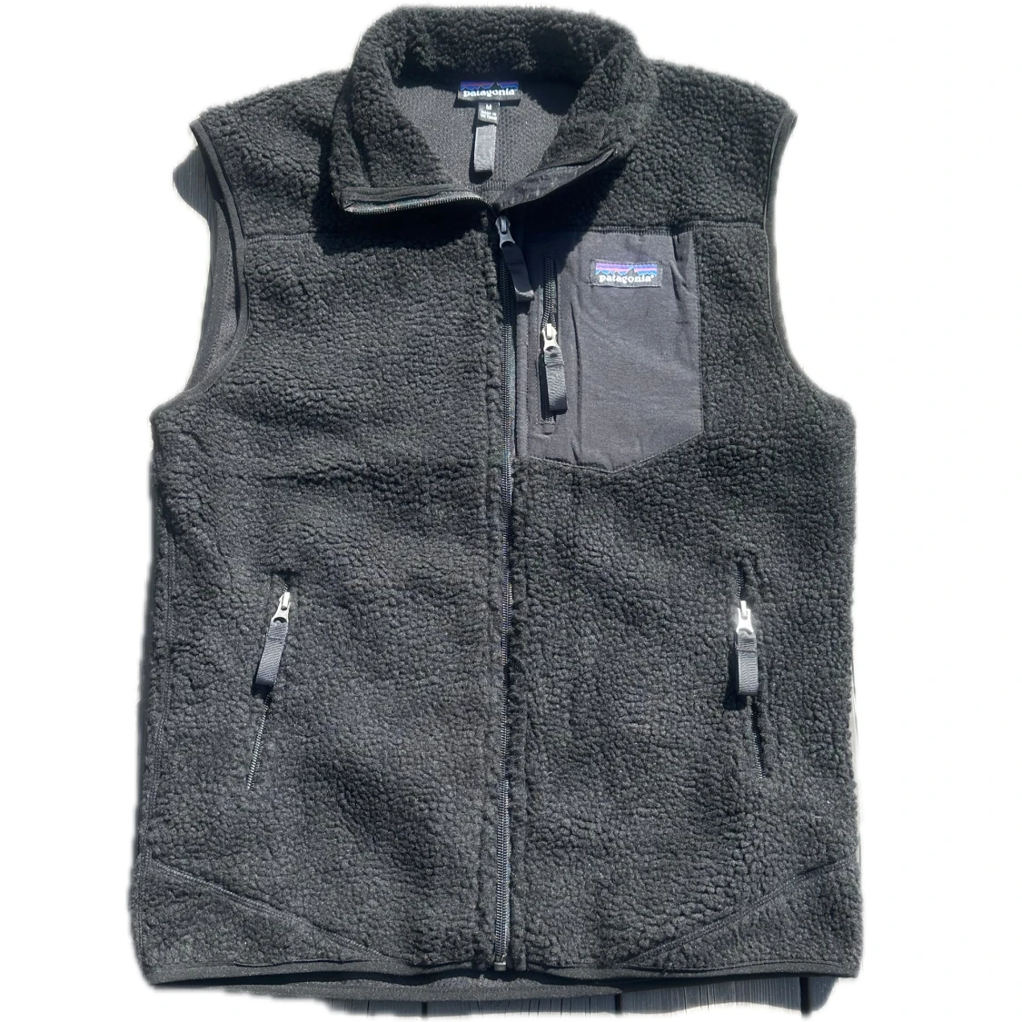Svart fleeceväst från Patagonia