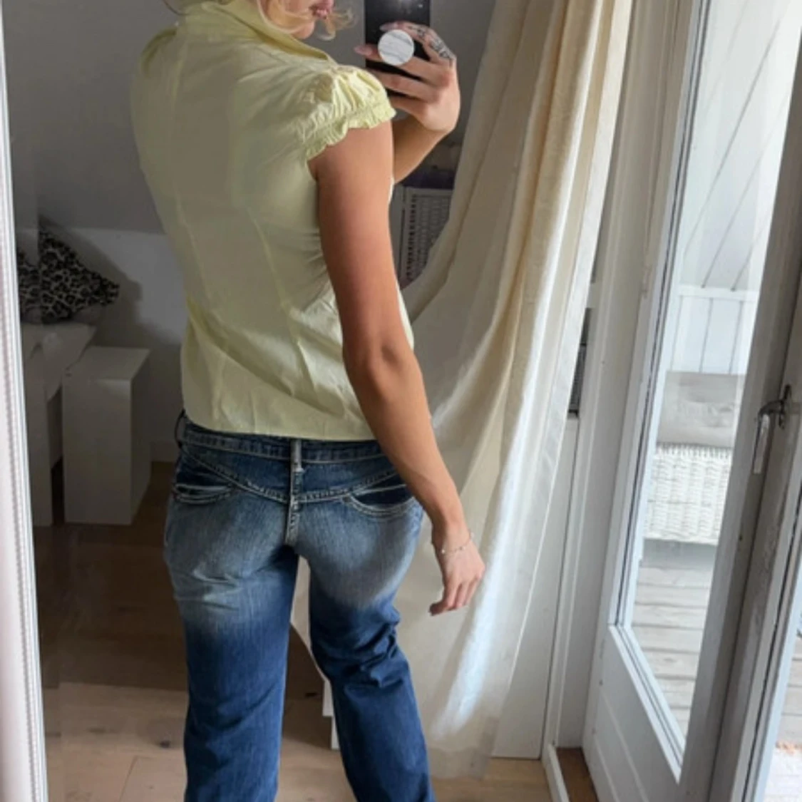 Gul blus från Moments - 1