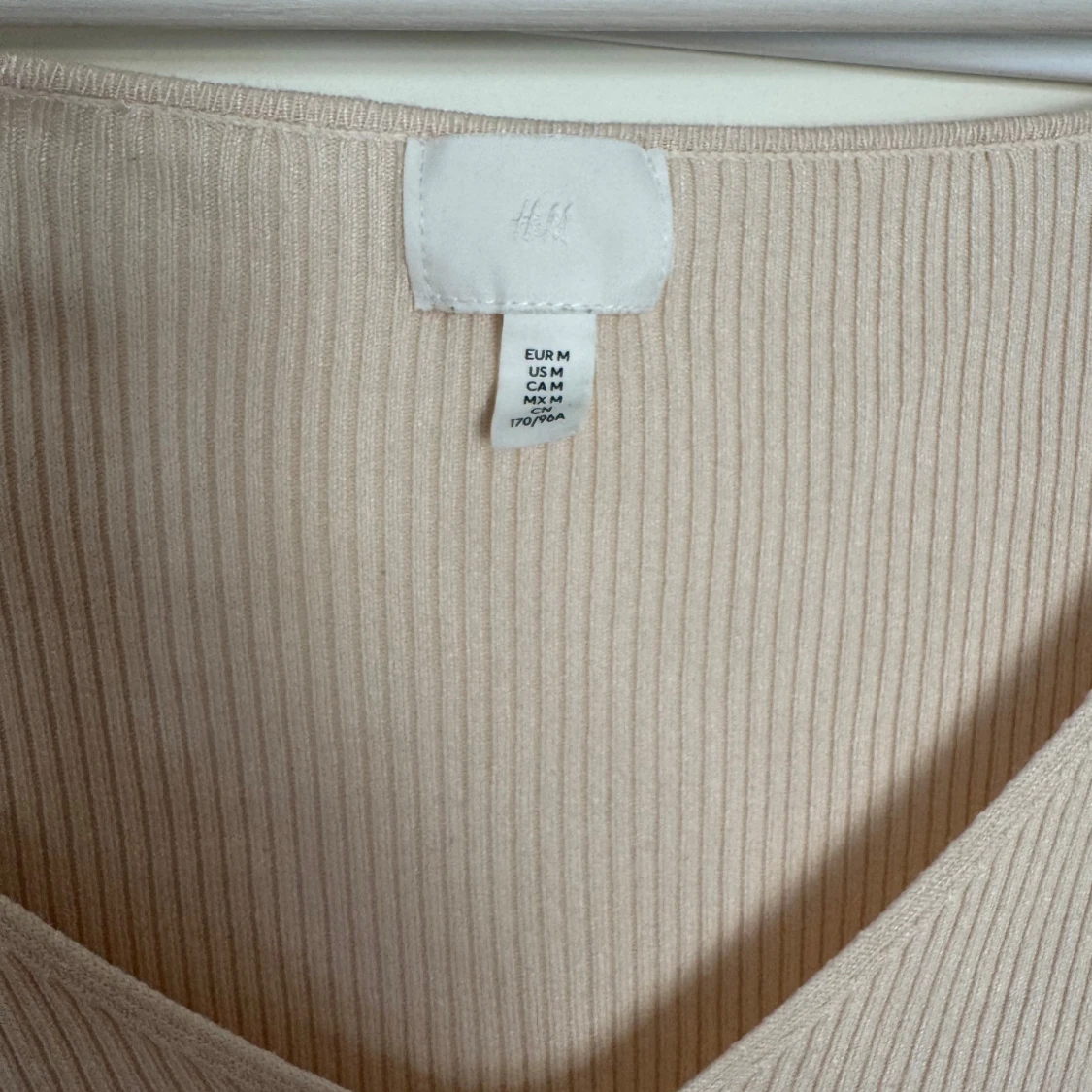 Beige ribbad tröja från H&M - 2