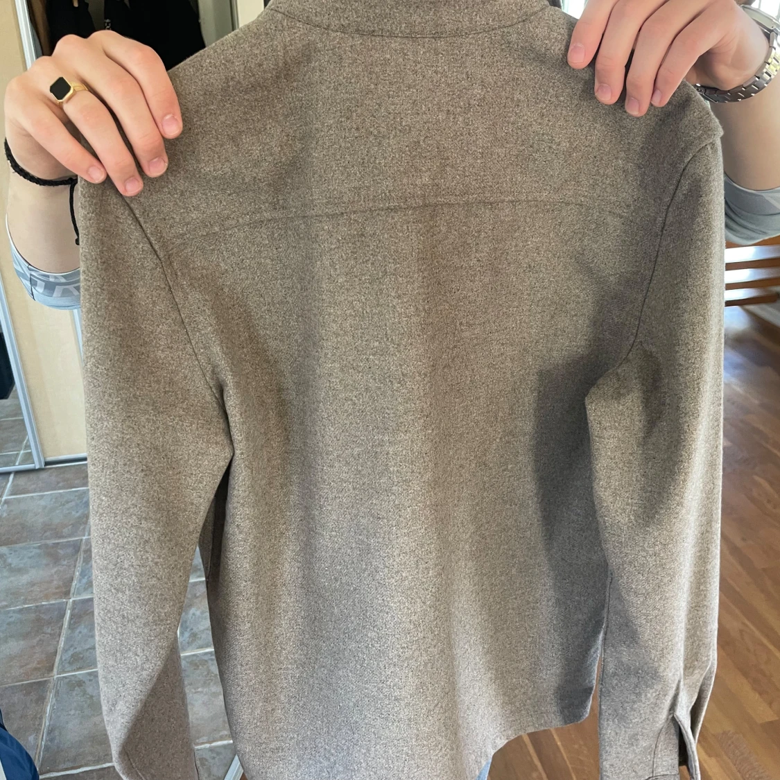 Beige overshirt från Scandinavian Design - 3