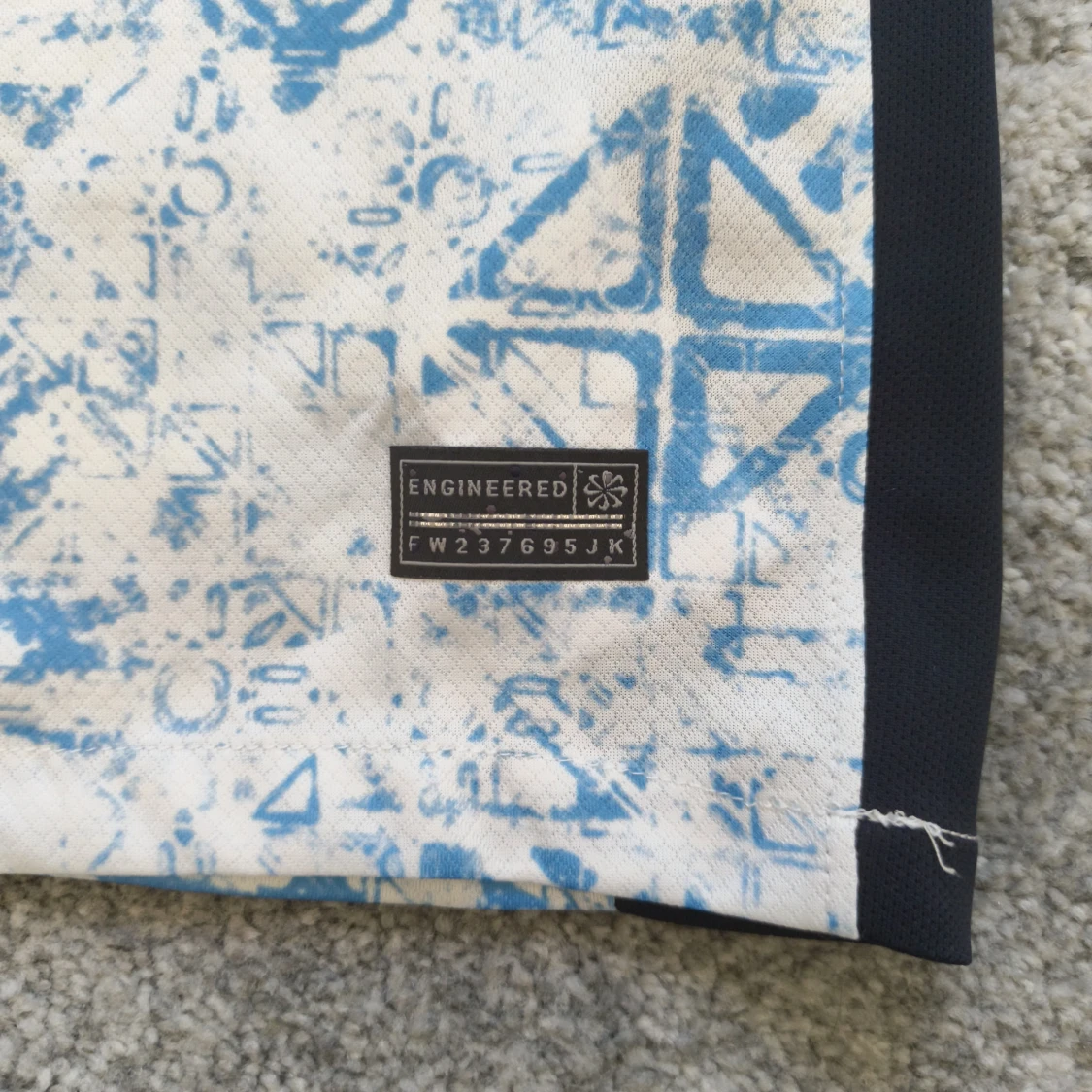 Portugal Nike fotbollströja blåvit storlek S - 2