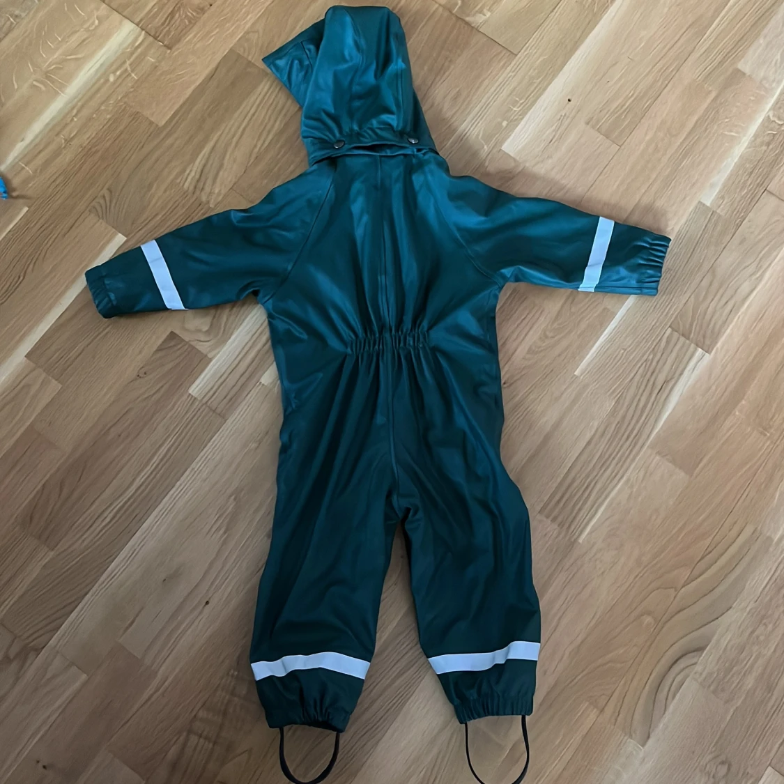 Grön Regn dräkt för barn  - 1