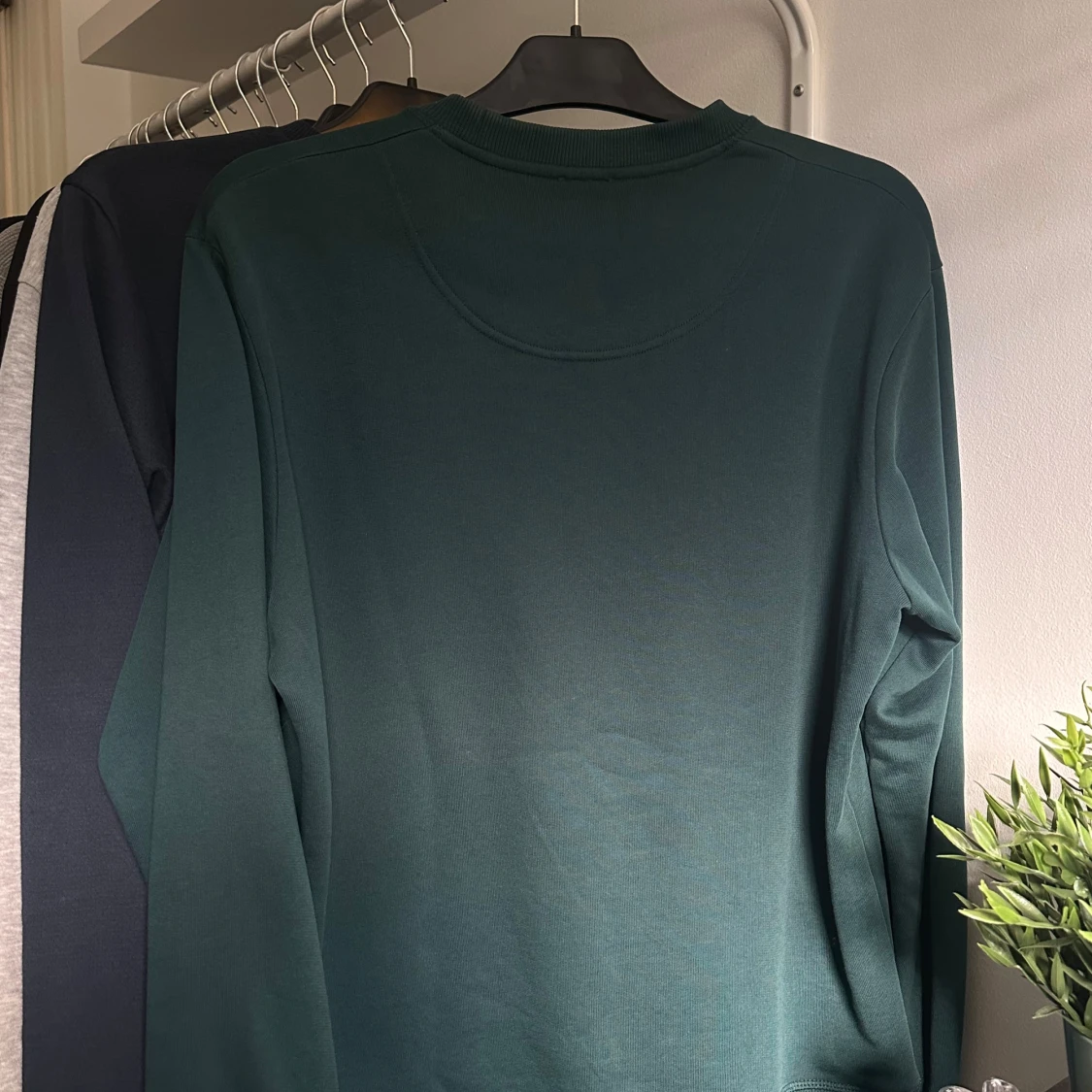 Mörkgrön Kenzo sweatshirt med tiger - 2