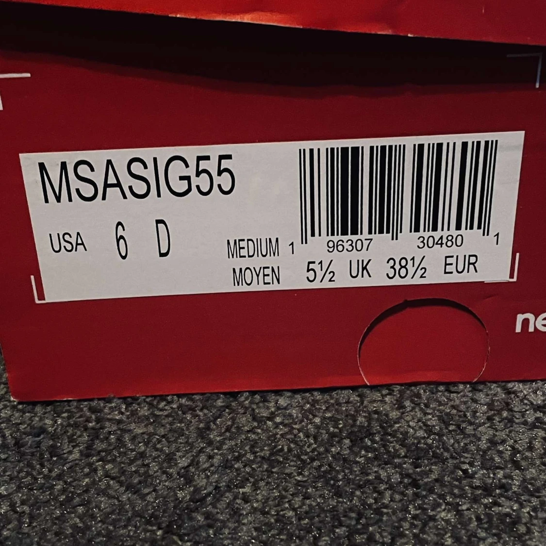 Gråa New Balance Audazo träningsskor/futsal skor - 3