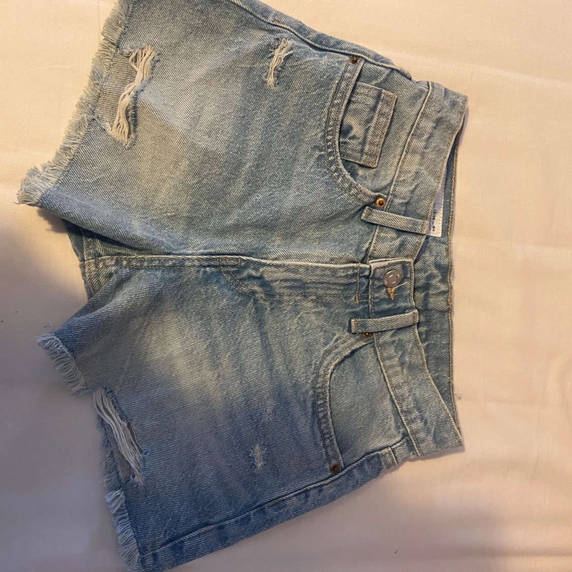 Blå jeansshorts från Zara