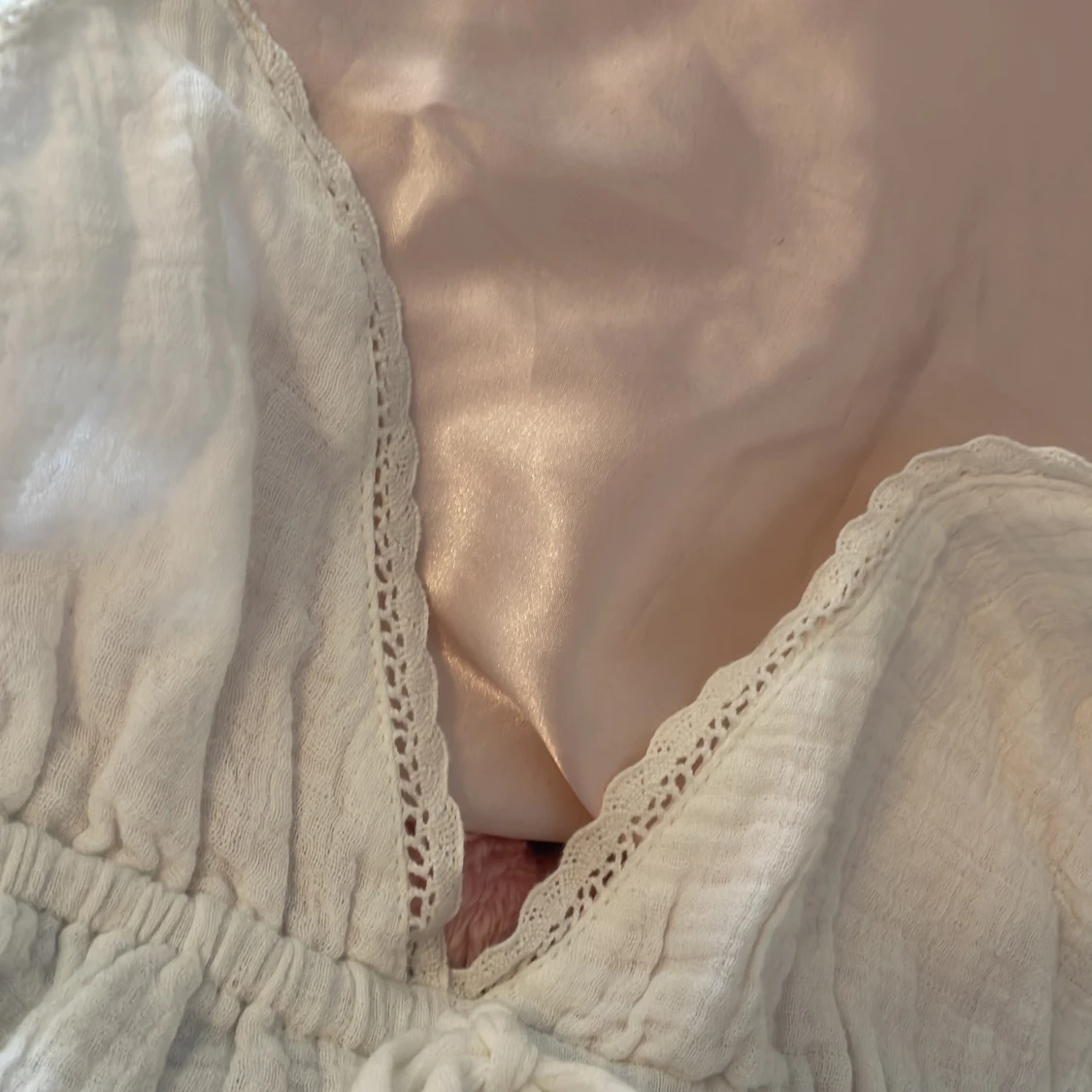 Vit klänning från Zara - 1