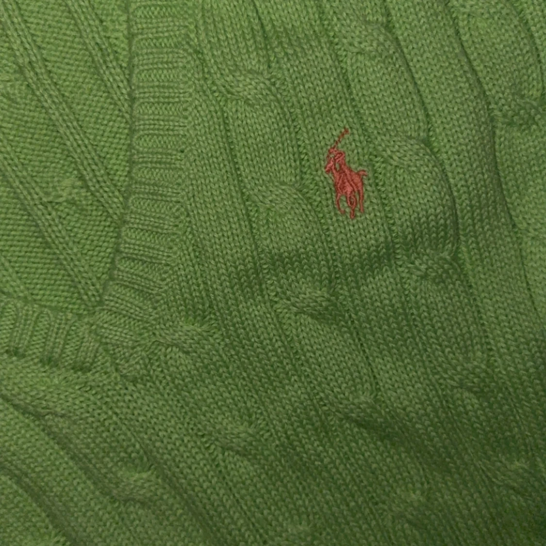 Grön stickad tröja från Ralph Lauren - 4