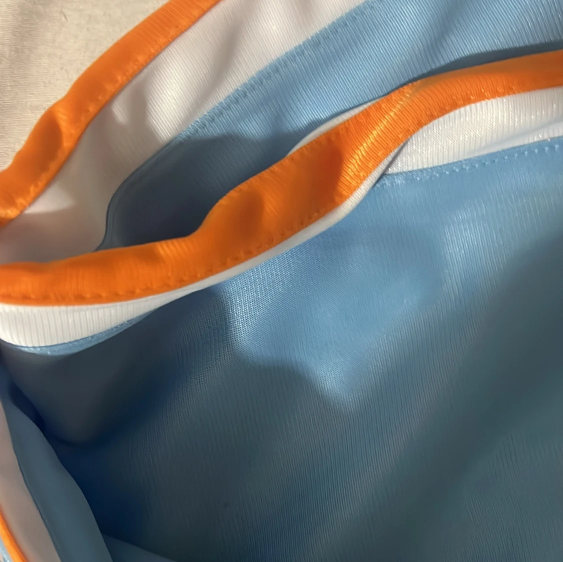 Blå träningsjacka med dragkedja - 3