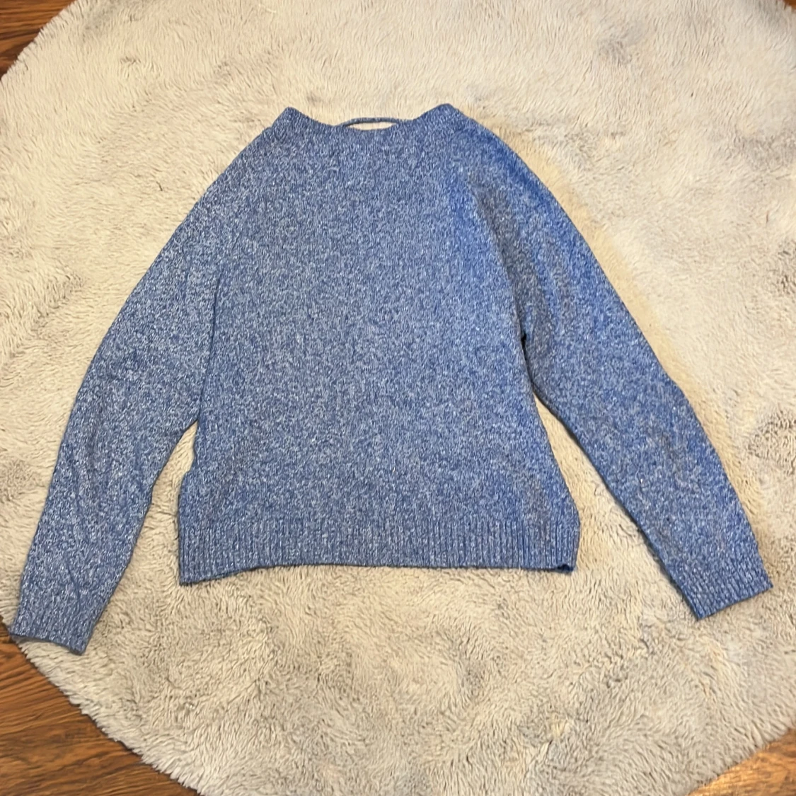 Blå stickad tröja från Vero Moda - 1