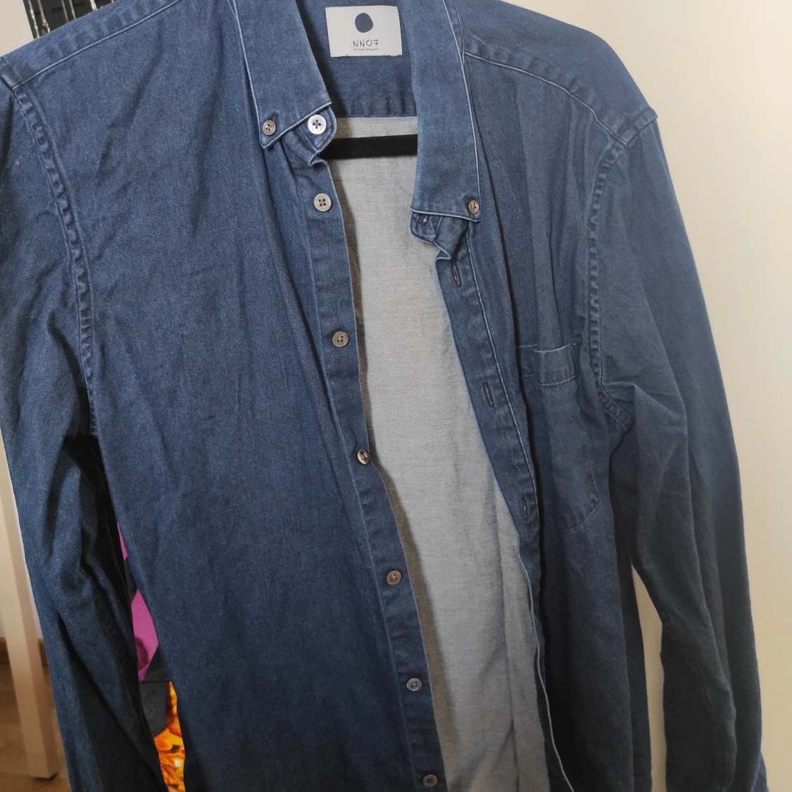 Blå jeansskjorta från NN07 - 1
