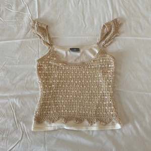 Vintage sequins paljett virkar topp  - Storlek 10 (M) på lappen men passar S bra också 🤍