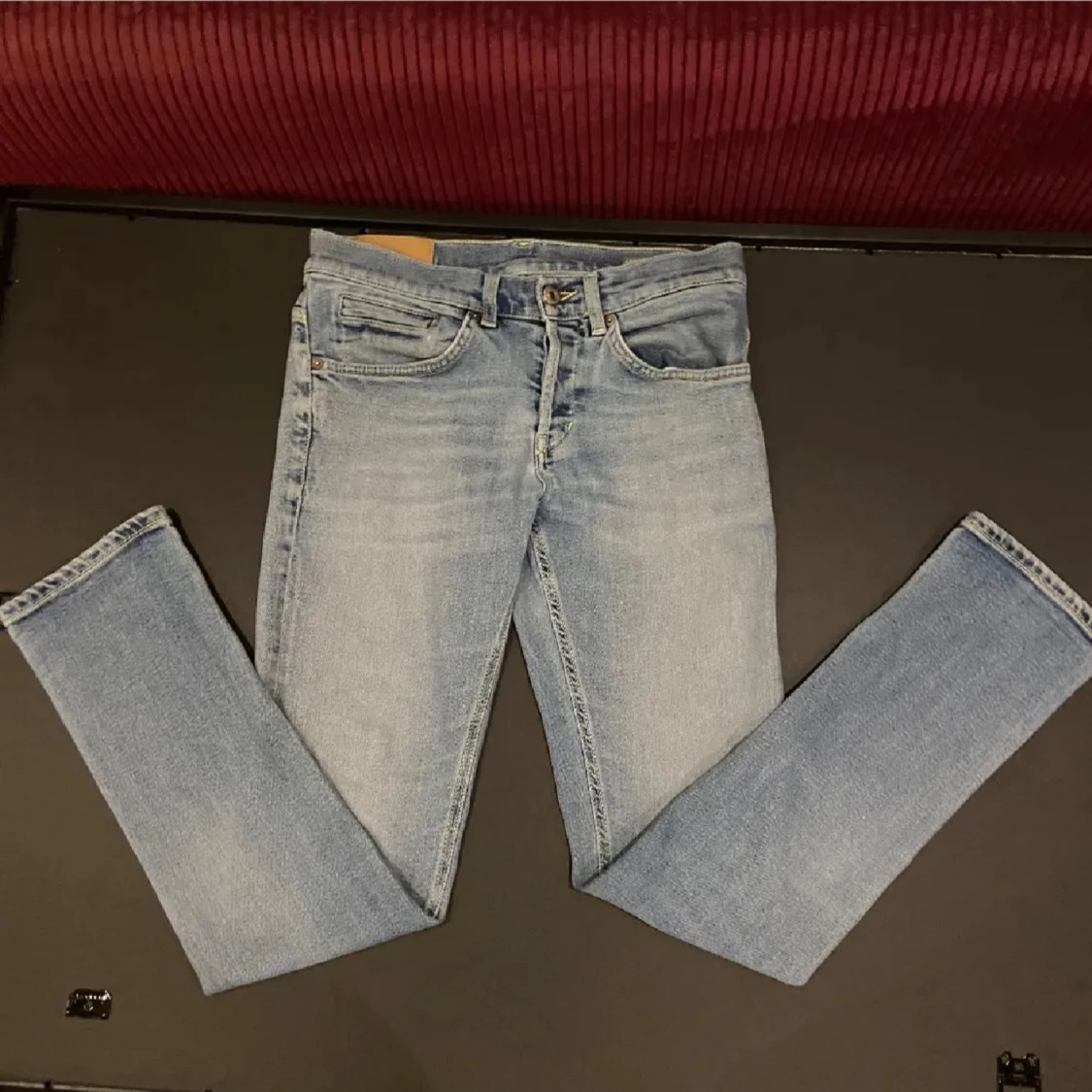 Ljusblå dondup jeans