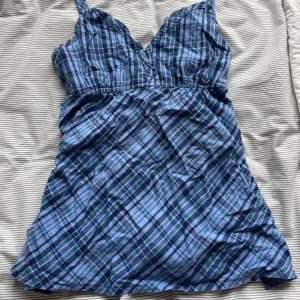 Rutigt linne - Jättefint rutigt vintage linne