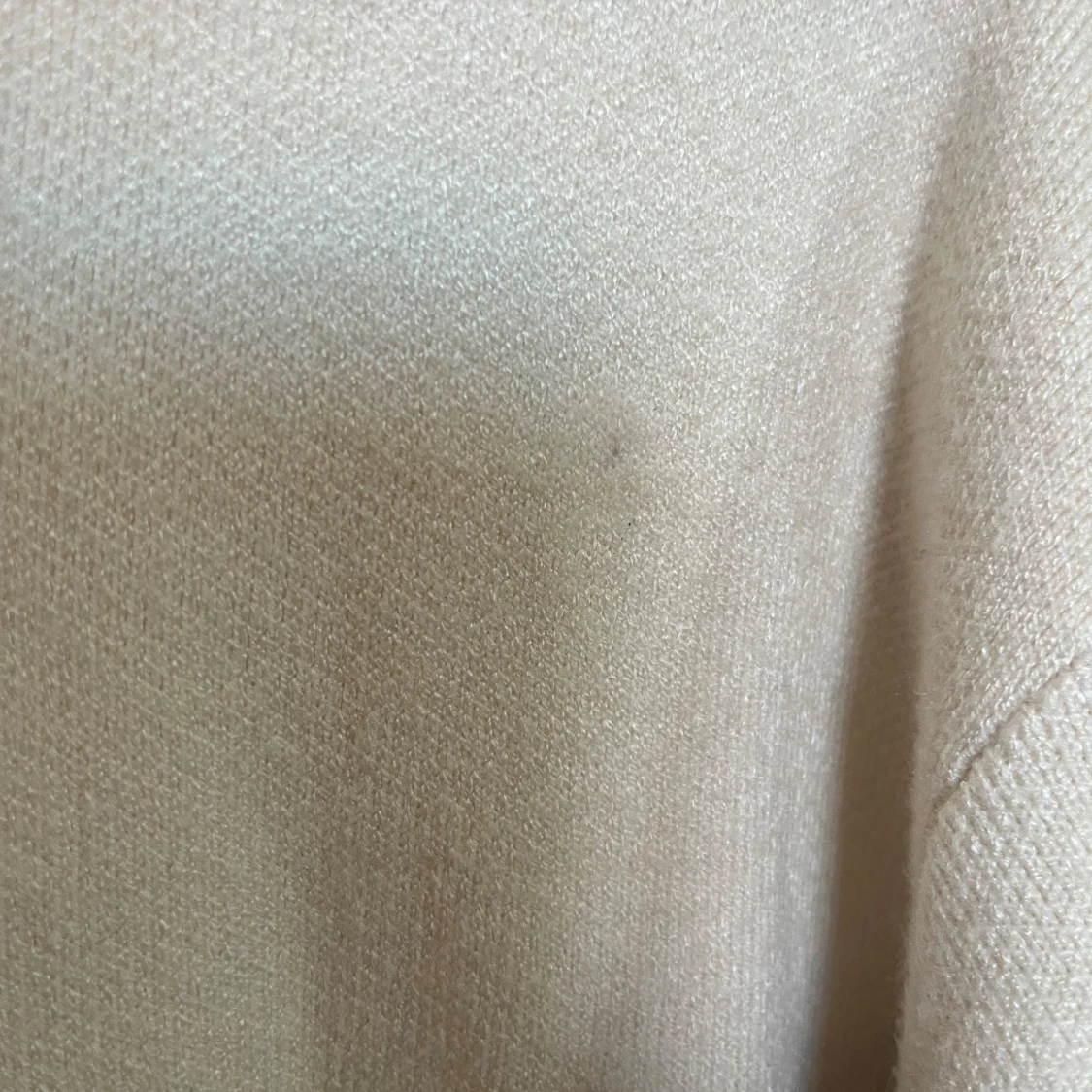 Beige och svart randig stickad tröja - 2