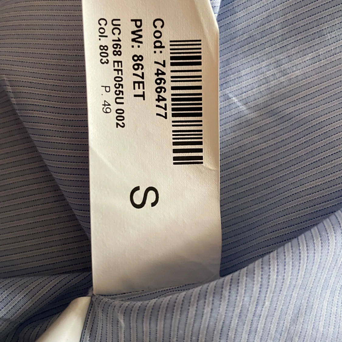 Blå randig skjorta från Dondup - 1