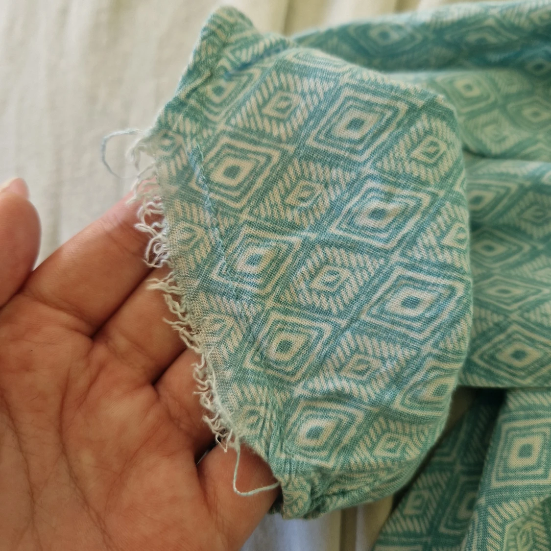 Mönstrade mjukisbyxor - 3