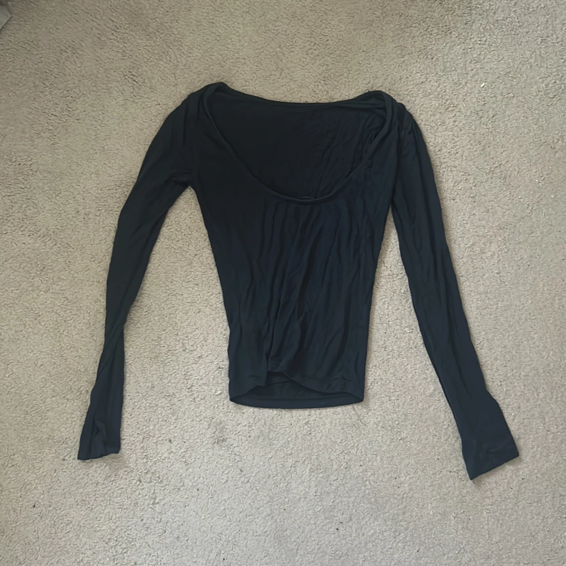 Svart långärmad topp från 157 - 1