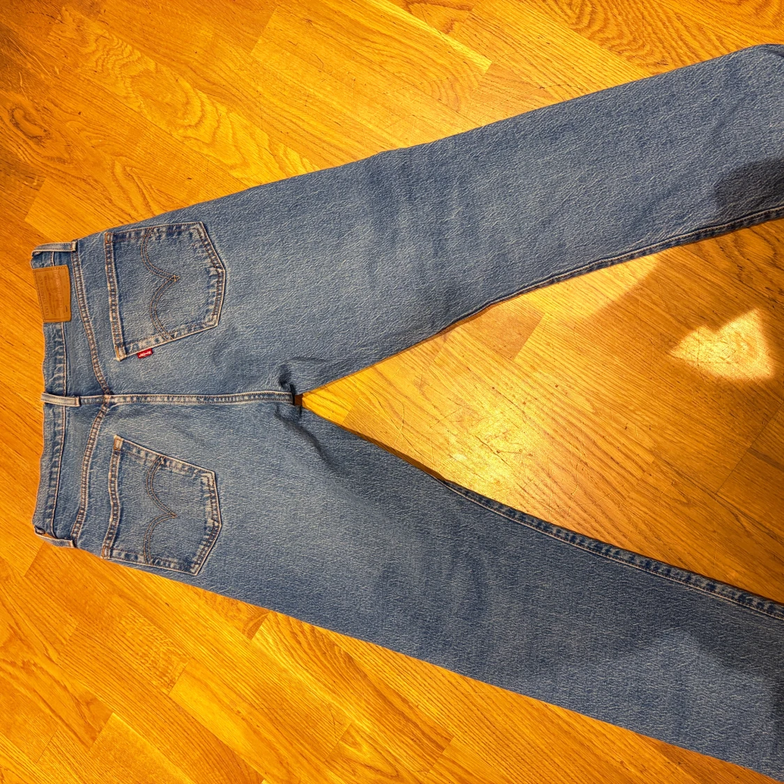 Levi's 501 blå jeans straight fit - 1