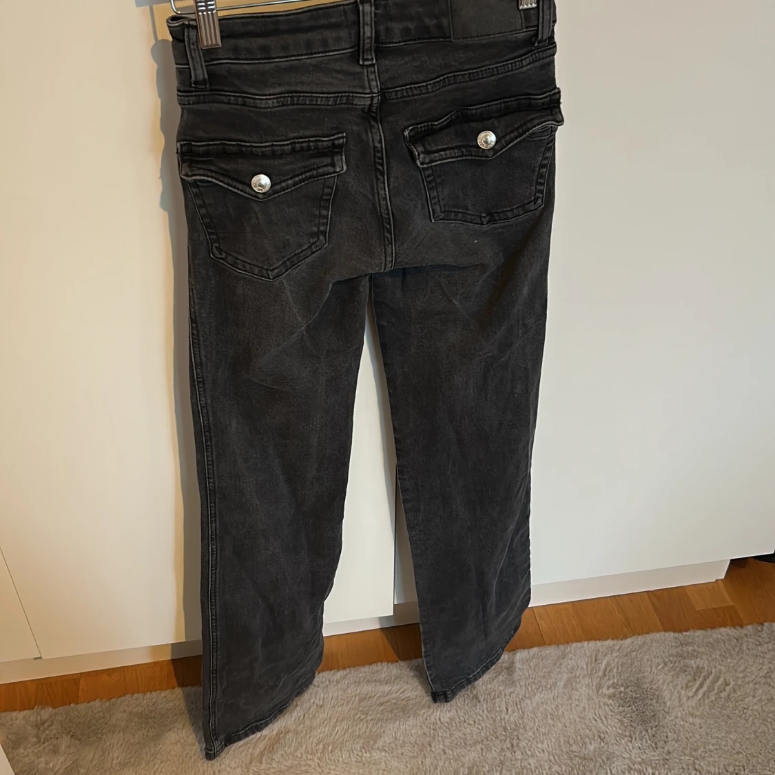 Svarta jeansbyxor från 157, XXS - 1