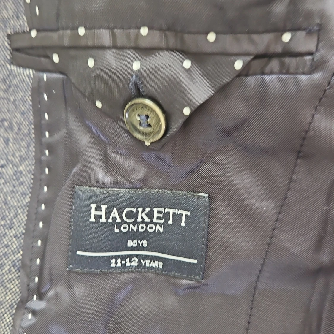 Mörkgrå kavaj från Hackett London - 1