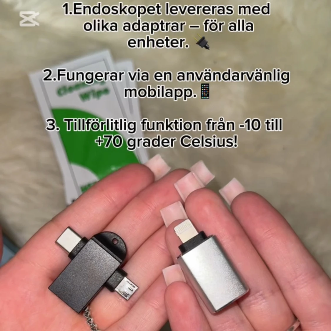 Högprecisionsendoskop för professionellt bruk - 4