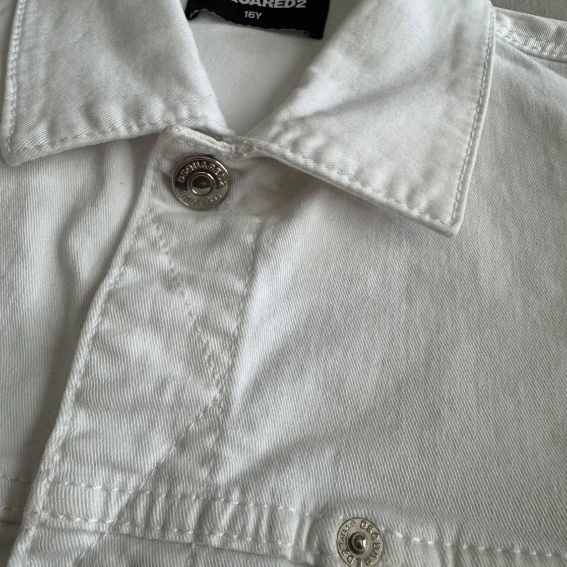 Vit jeansjacka från Dsquared2 - 4