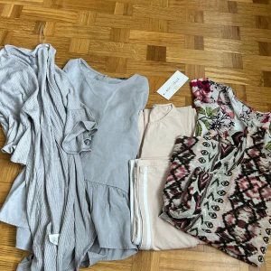 Inspoco paket strl L  - Allt är i jättebra skick som ny ifrån affären❗️ - Grå kofta - Grå blus - Träningsset från Chiquelle - Två linnen