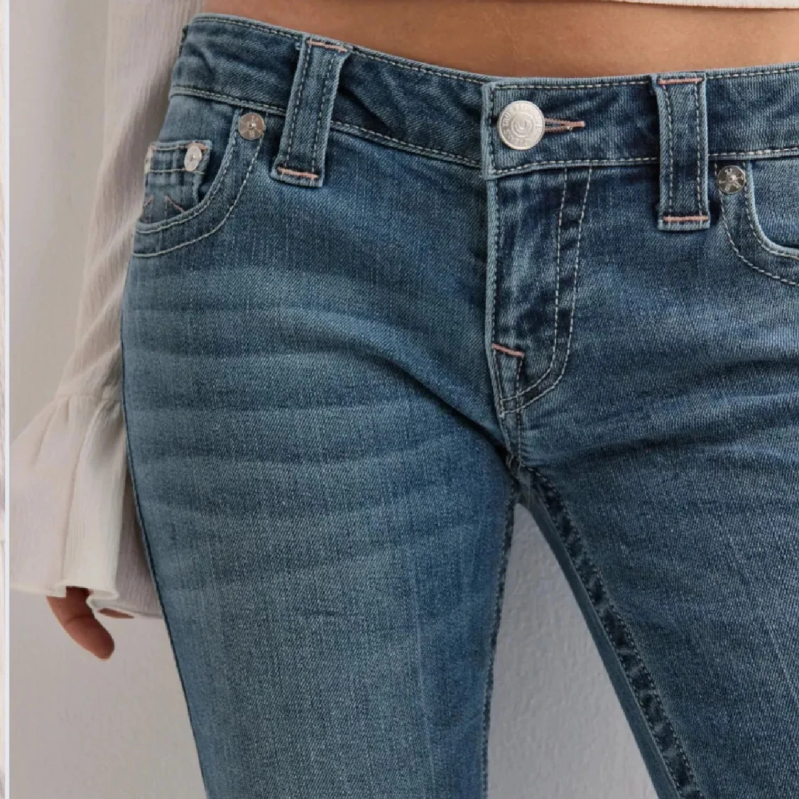 True Religion blå bootcut jeans - 1