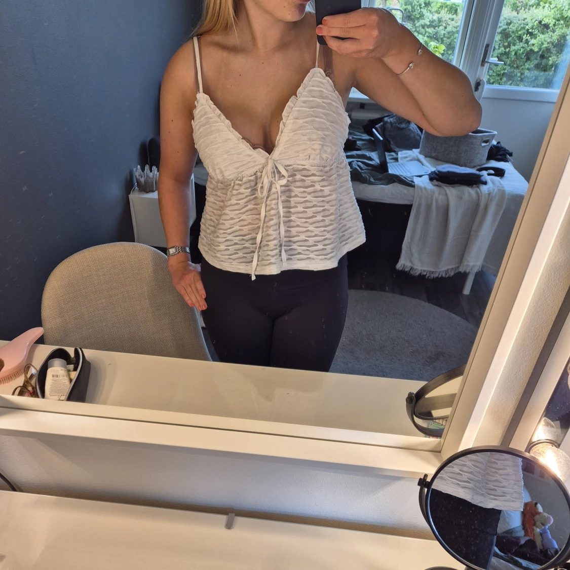 Vit topp från Shein