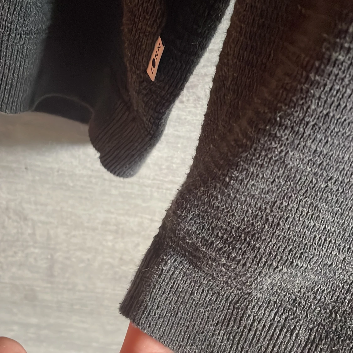 Mörkgrå stickad tröja från NN07 - 3