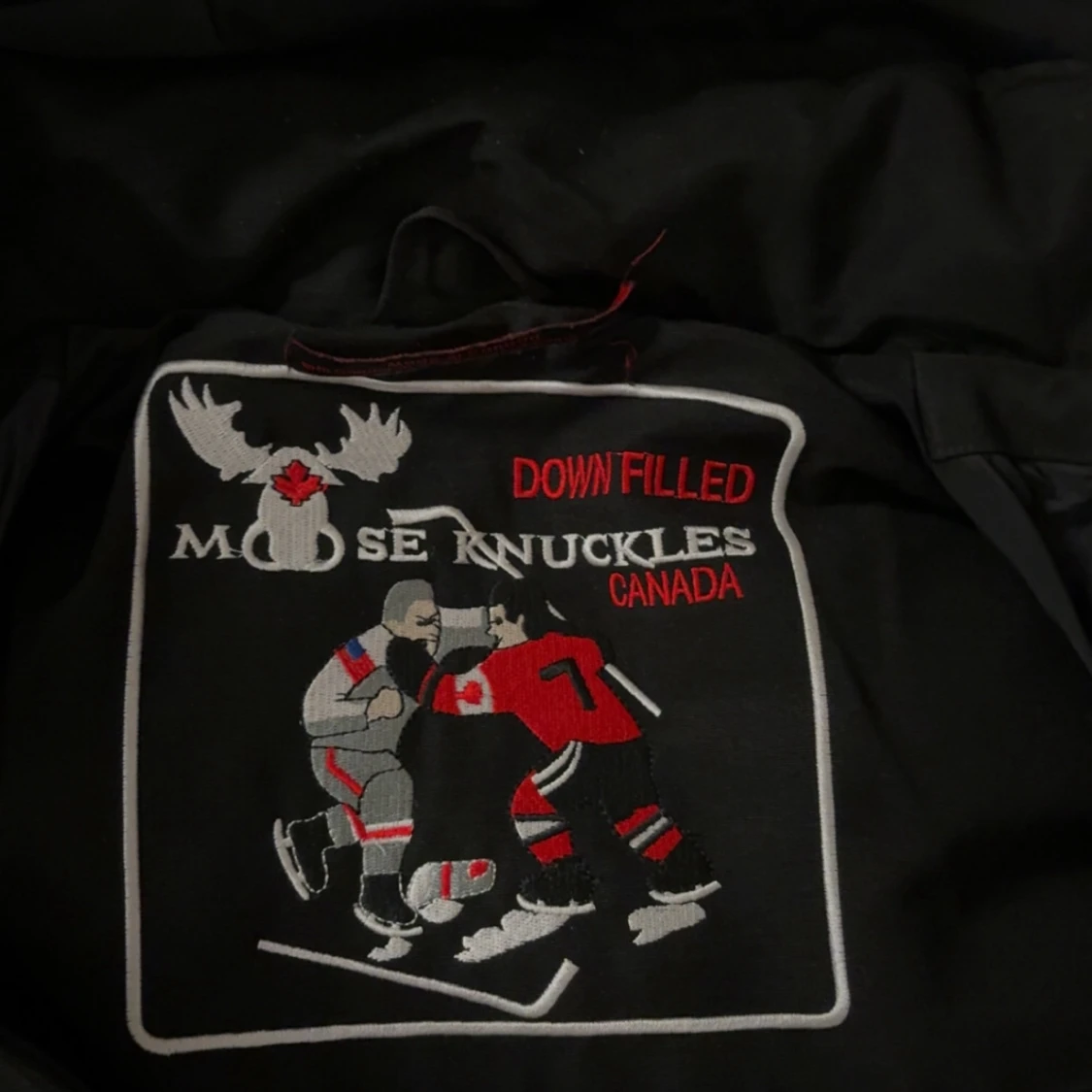 Moose Knuckles dunjacka med päls - 1