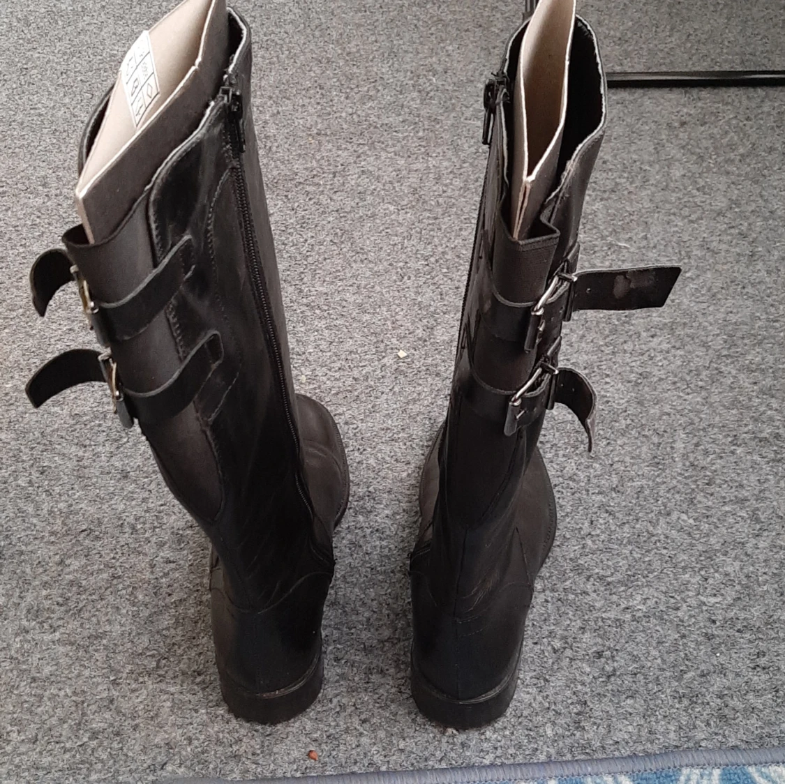 Svarta stövlar från Freeflex, strl 37 - 2