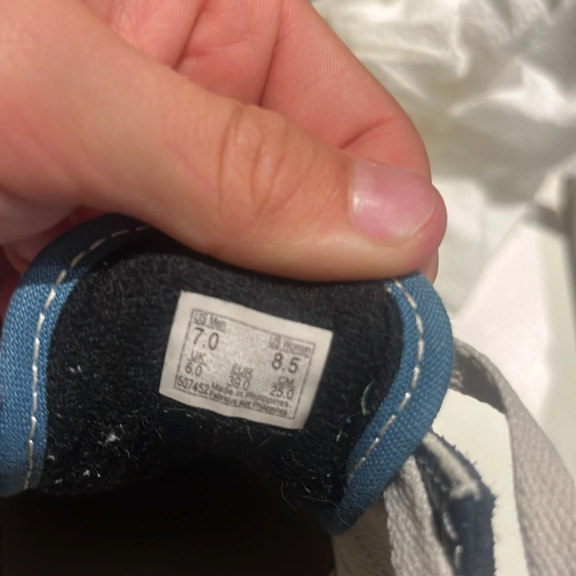 Blå och svarta Vans Old Skool sneakers - 4