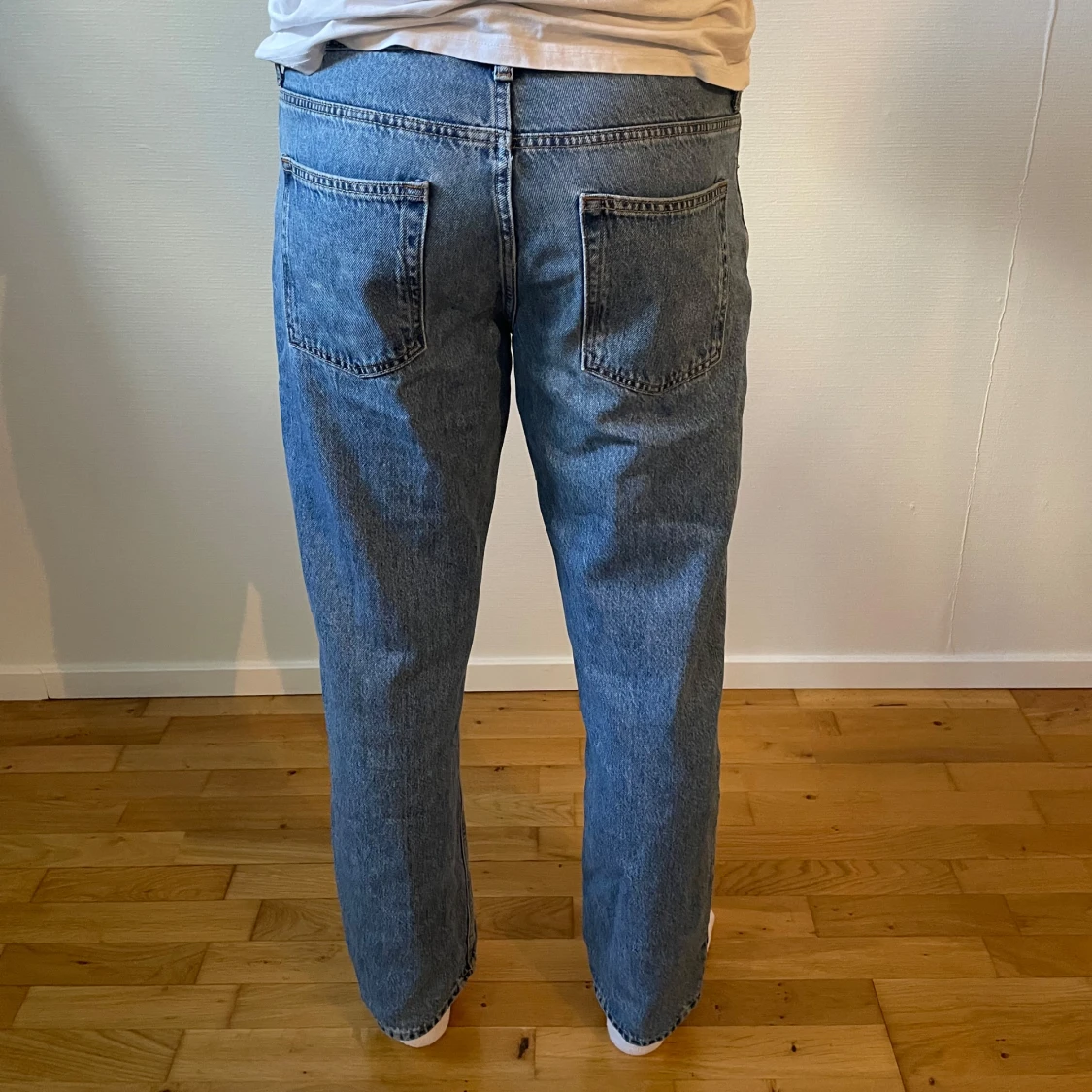 Blå raka jeans från Vailent - 1