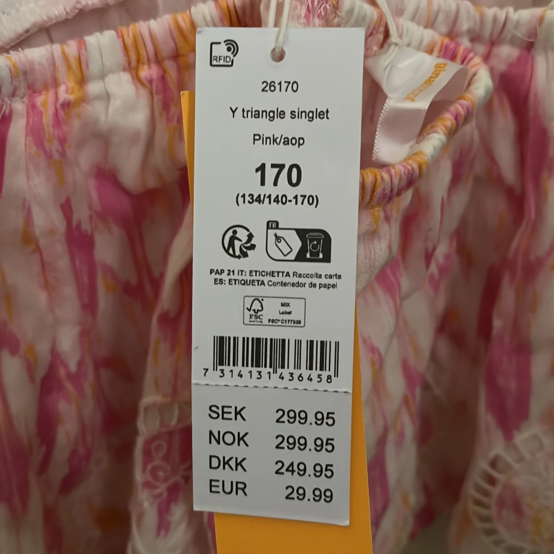 Mönstrat linne från Gina Tricot - 2