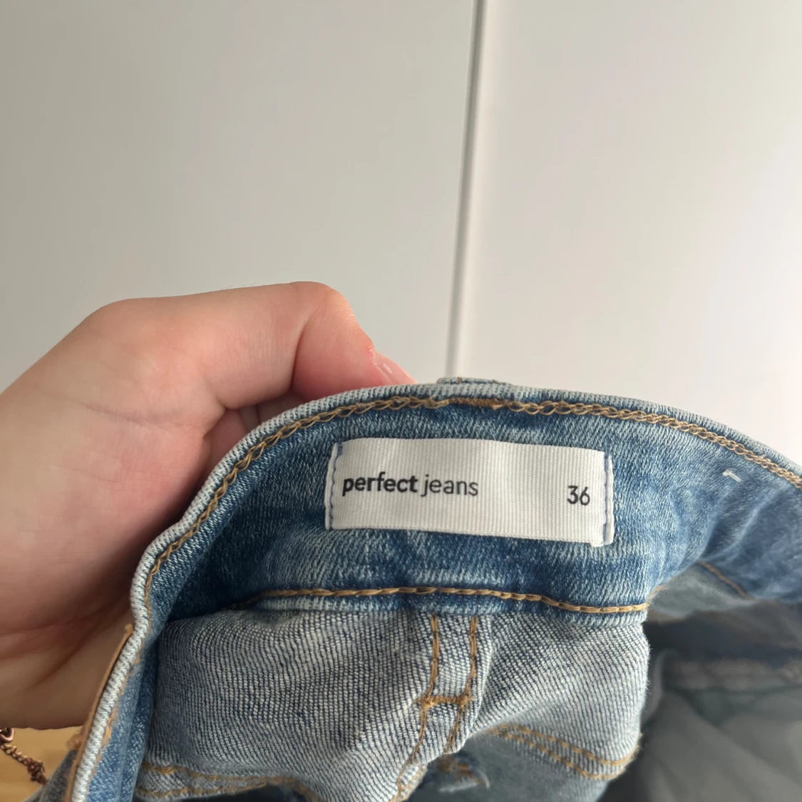 Ljusblå bootcut jeans från Perfect Jeans - 2