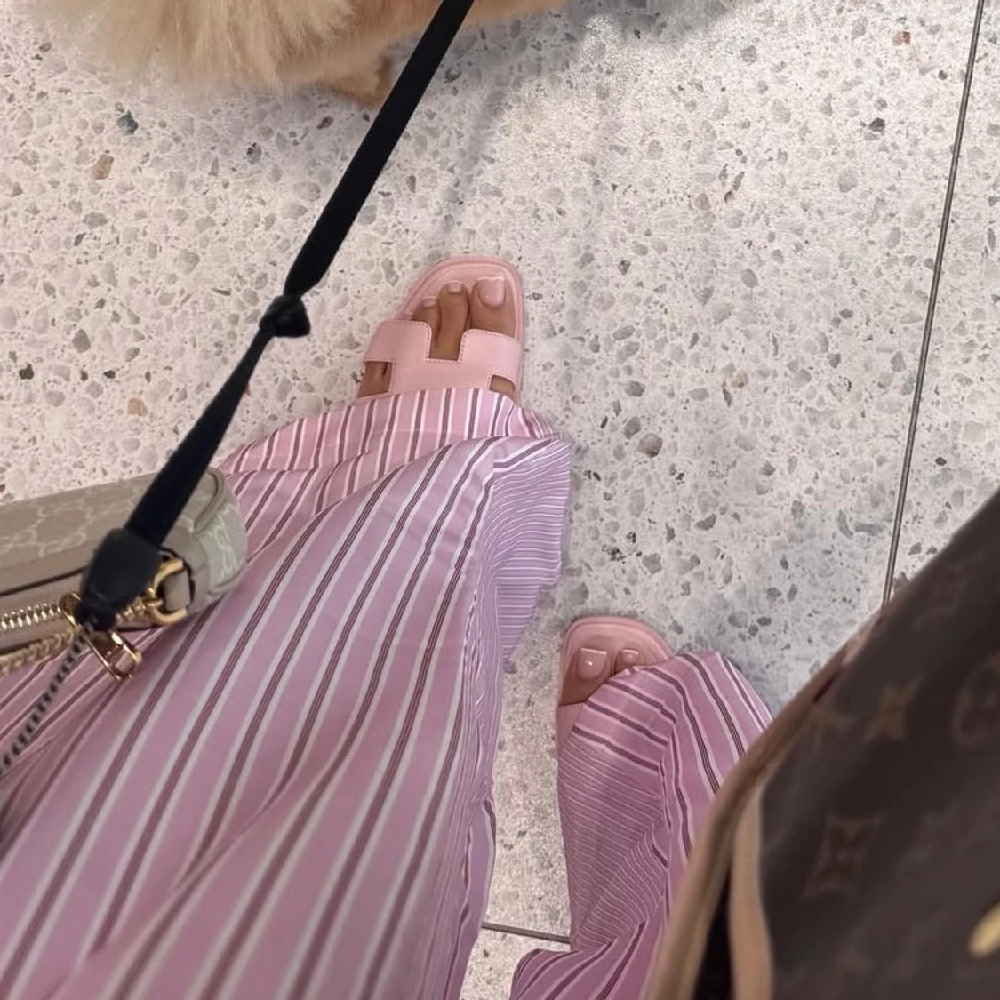 Oanvänd helt ny sandaler ljusrosa - 4