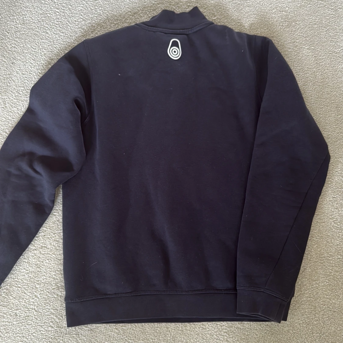 Mörkblå Sail Racing half zip tröja - 2