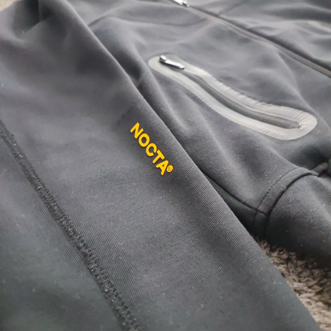 Svart Nike NOCTA hoodiejacka M - 4