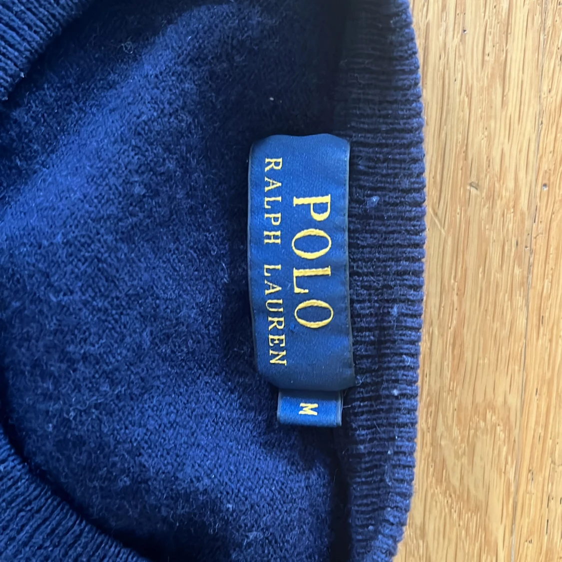 Mörkblå kashmere tröja från Ralph lauren - 2
