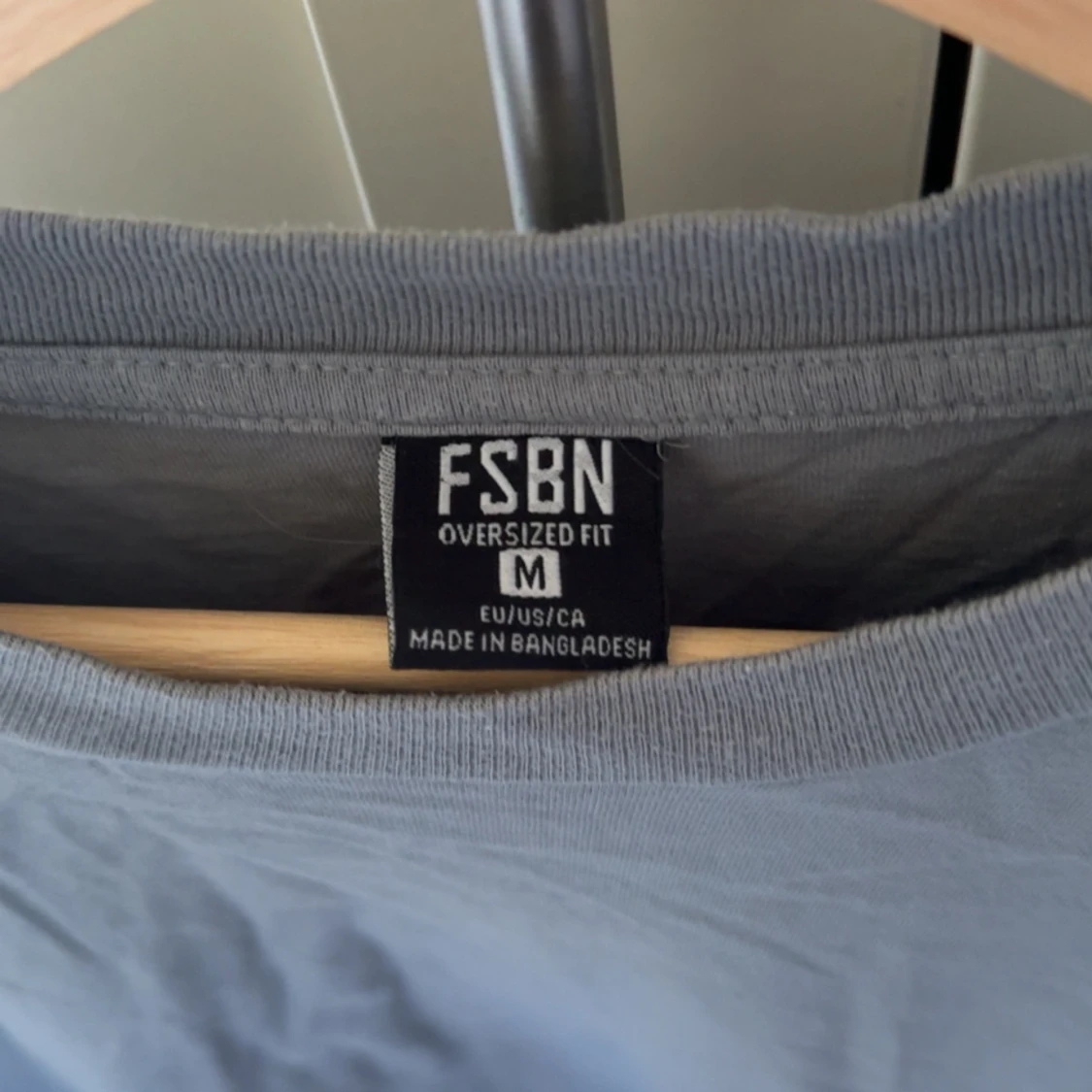 Grå oversized t-shirt från FSBN - 2