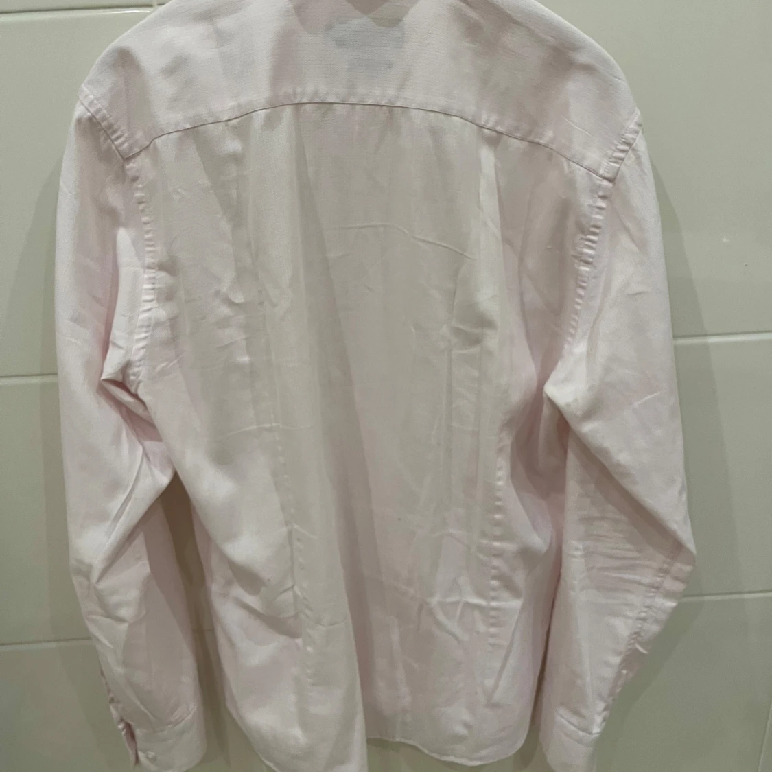 Ljusrosa skjorta från Riley slim fit - 2