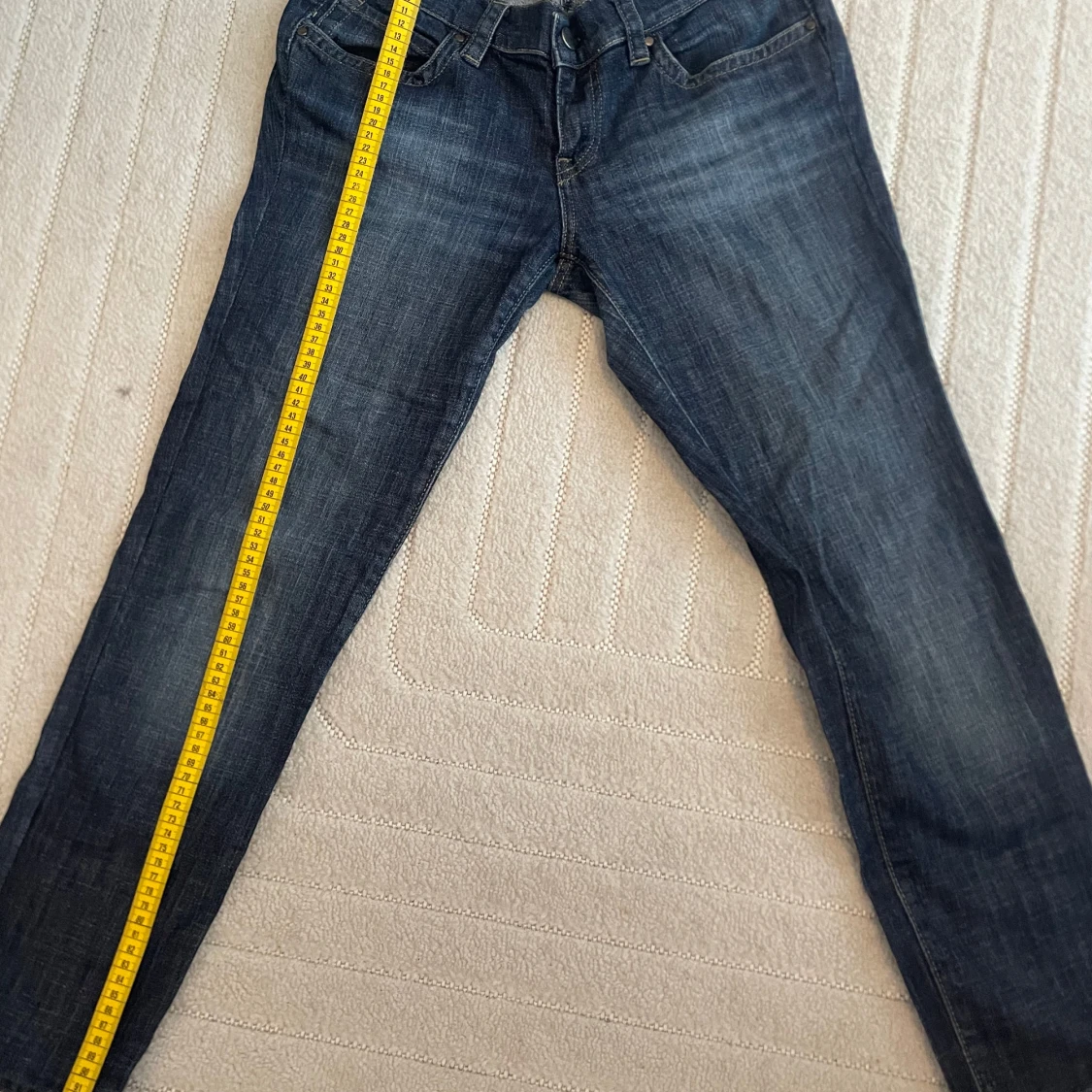 snygga straight jeans - 2