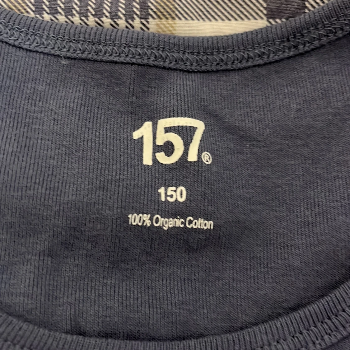 Mörkblå linnetopp från 157 - 2