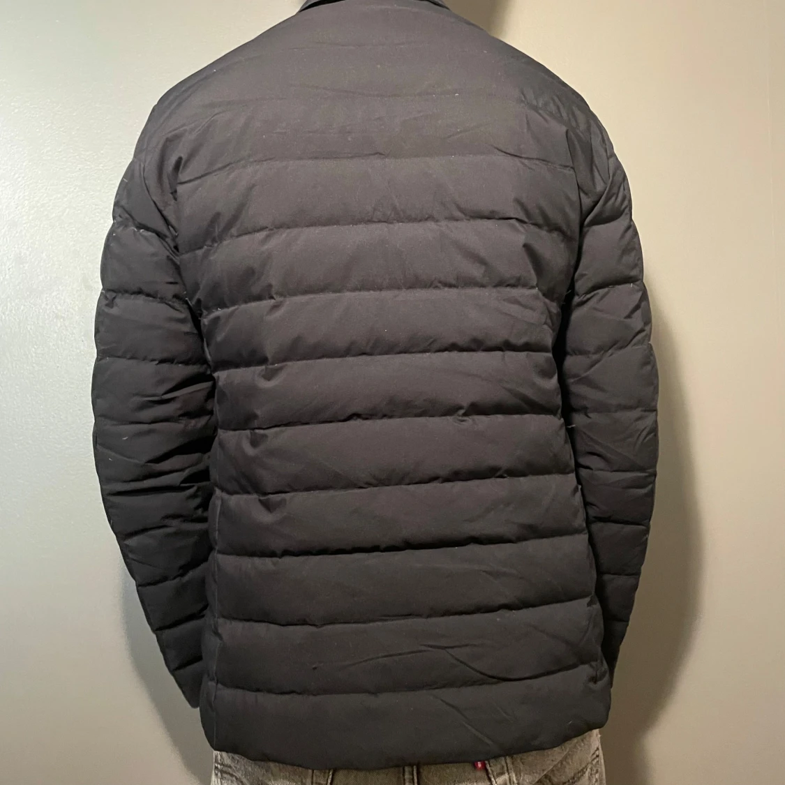 Mörkblå dunjacka från Massimo Dutti - 2