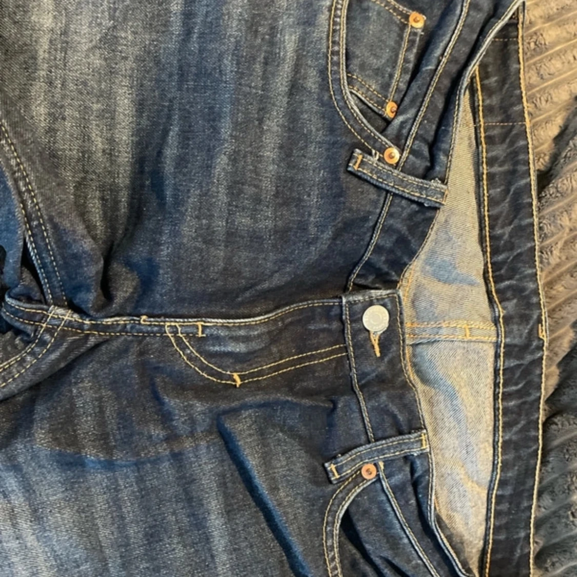 Lågmidja Blå jeans med bootcut - 2