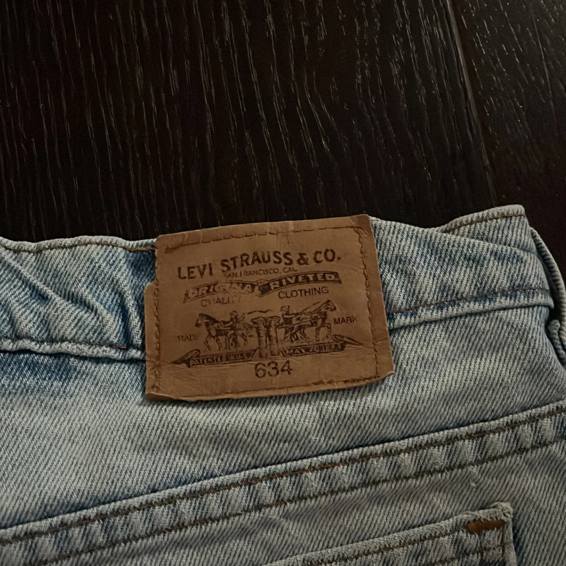 Ljusa jeansshorts från Levi's - 2
